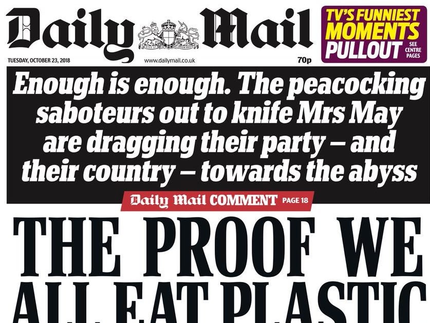 Guardian calls ‘striking change’ in Daily Mail’s Brexit coverage after Paul Dacre exit a 'media and political milestone'