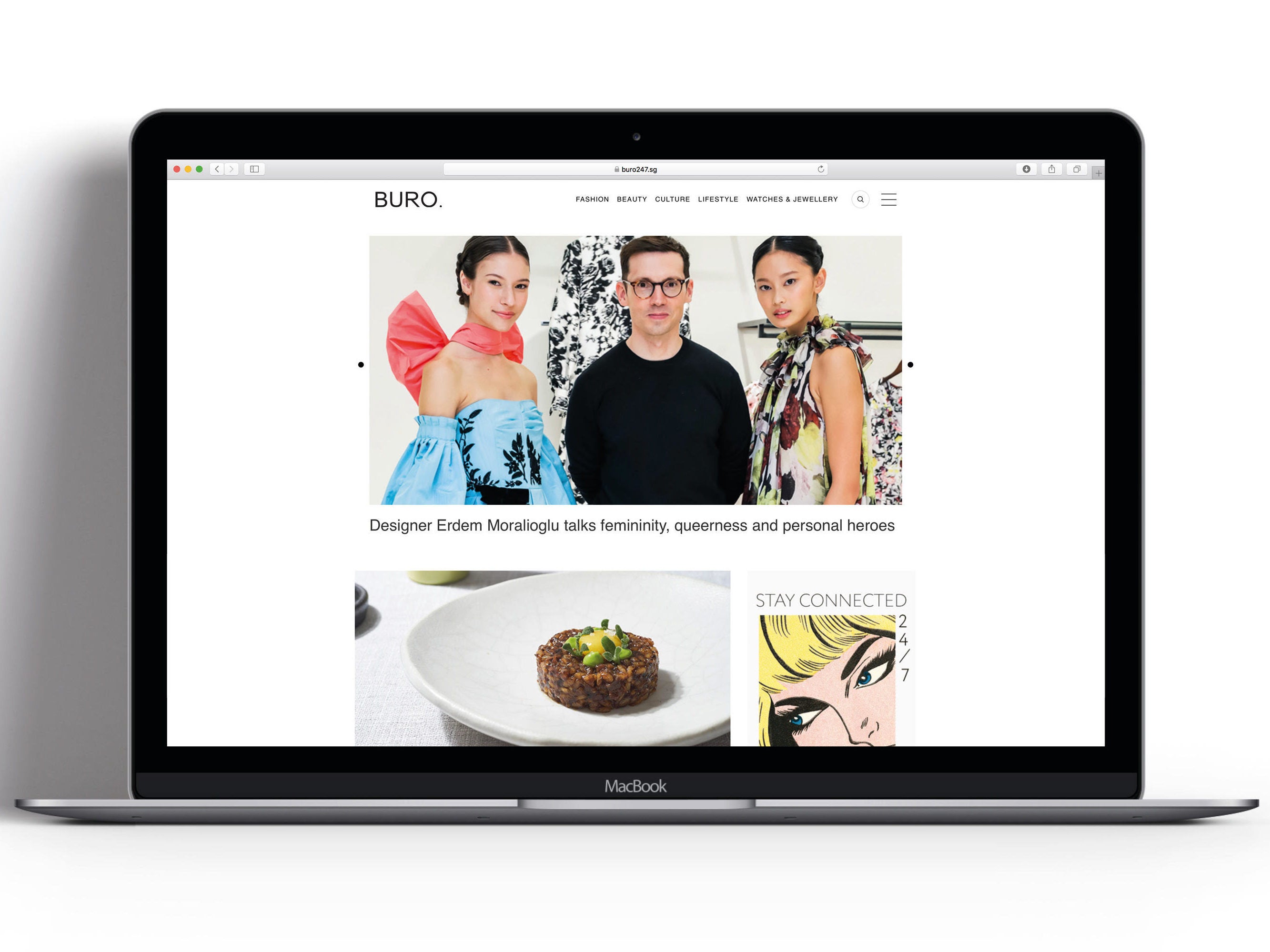 Fashion and lifestyle website Buro 24/7 opens London HQ ahead of website relaunch as it declares itself the 'new face of luxury media'