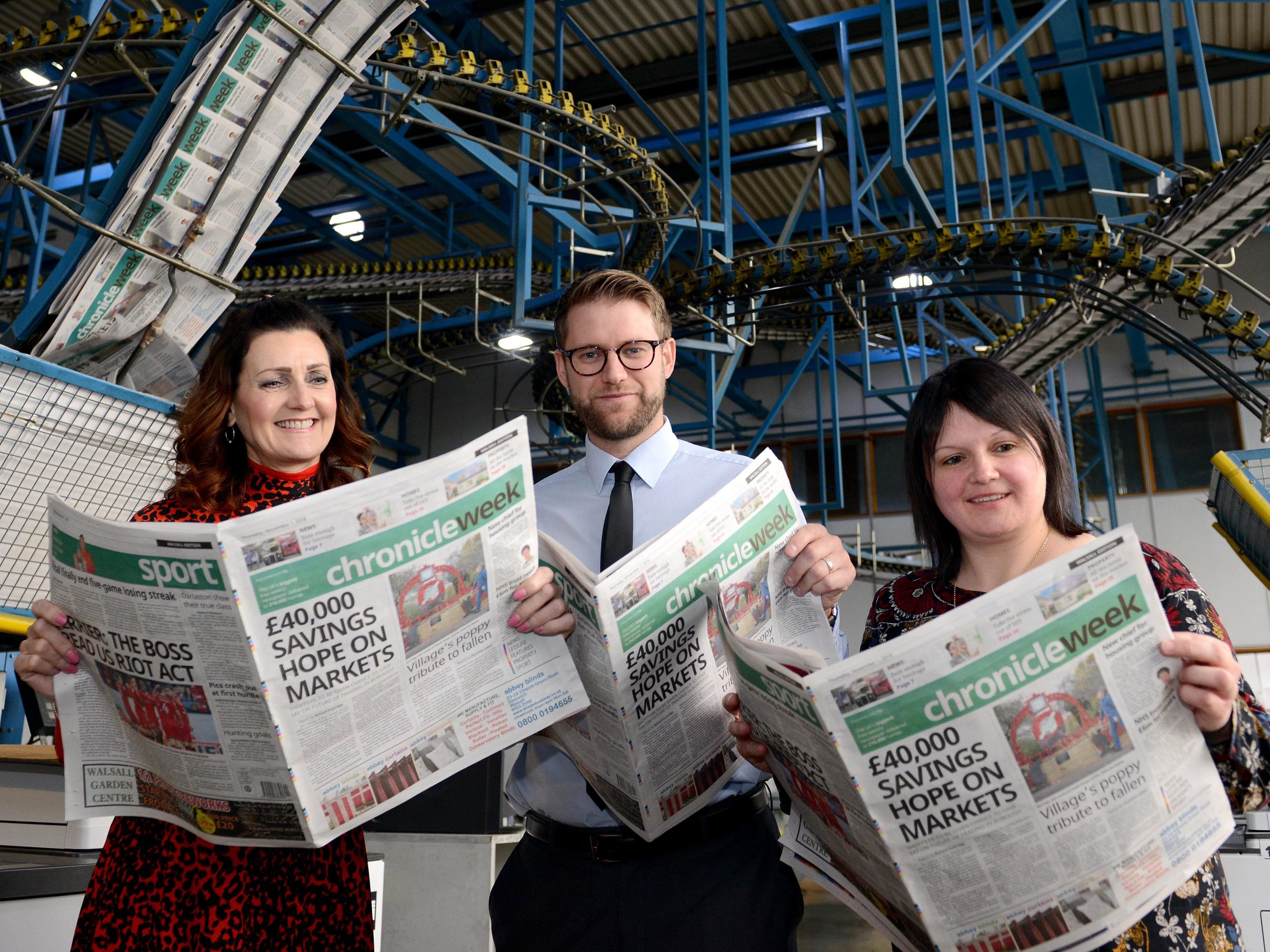 Seven newspaper titles merge into one to create UK's 'biggest free weekly' from Midlands publisher but four jobs lost