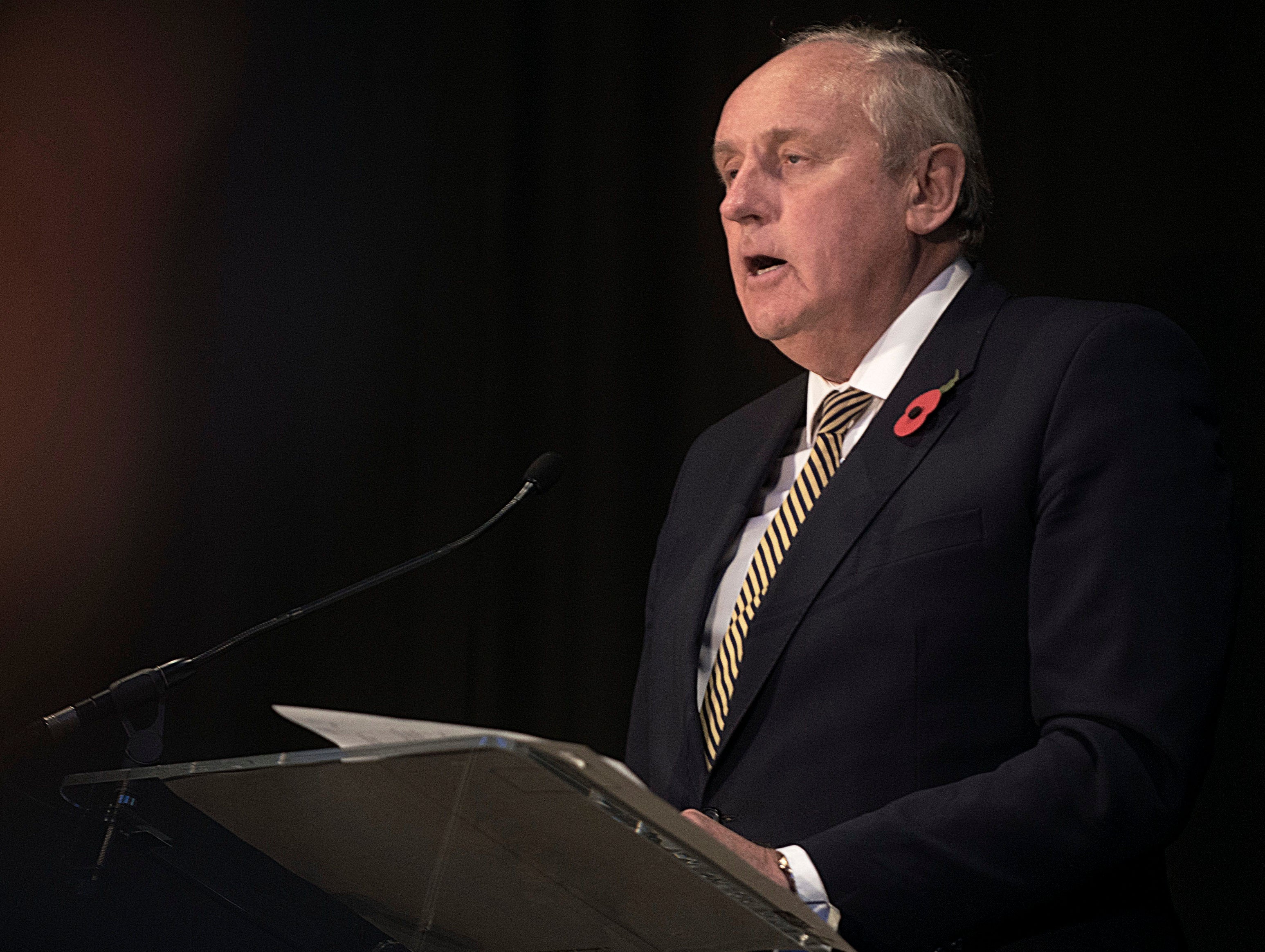 Ex-Daily Mail editor Paul Dacre's Society of Editors' Conference 2018 speech in full