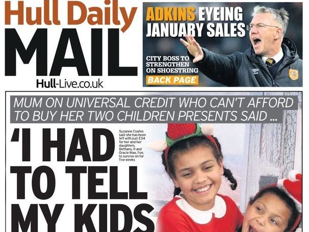 Hull Daily Mail defends splash headline about mum telling children Santa 'not real' after outrage from parents