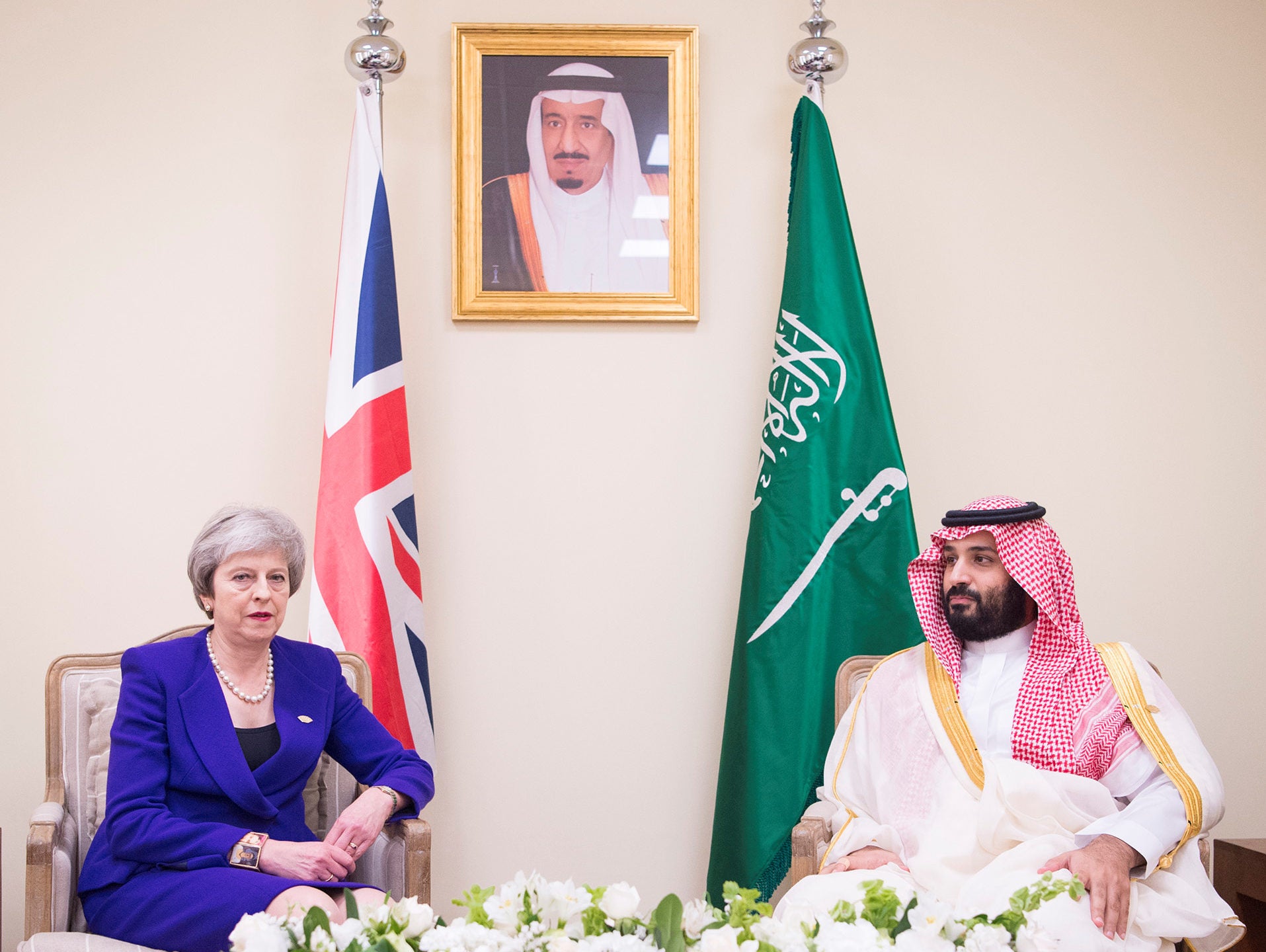 Jeremy Corbyn slams Prime Minister for offering 'warm words' to Saudi prince in wake of Jamal Khashoggi killing