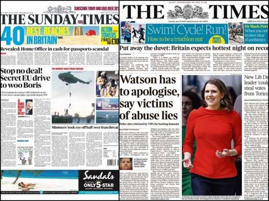 Times and Sunday Times win permission to share resources and ...