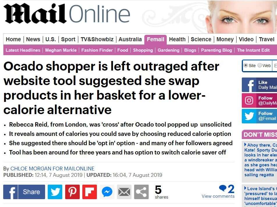 Grazia digital editor slams Mail Online for 'ripping' story and using her pic without asking