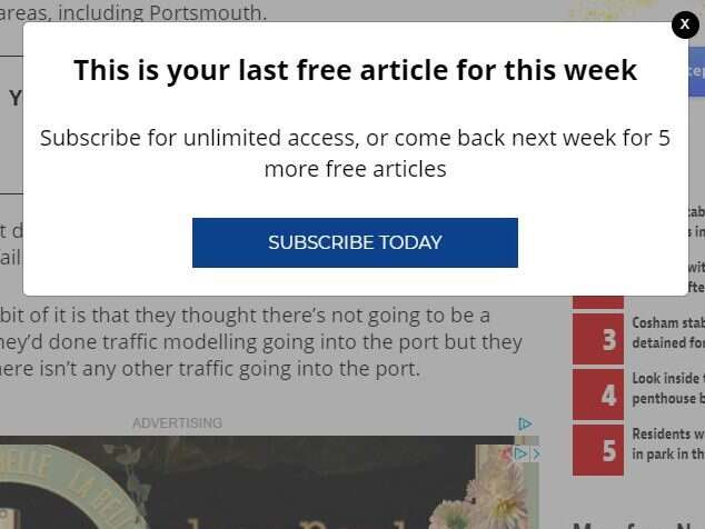 Regional daily editor 'makes no apologies' for putting up paywall despite complaints