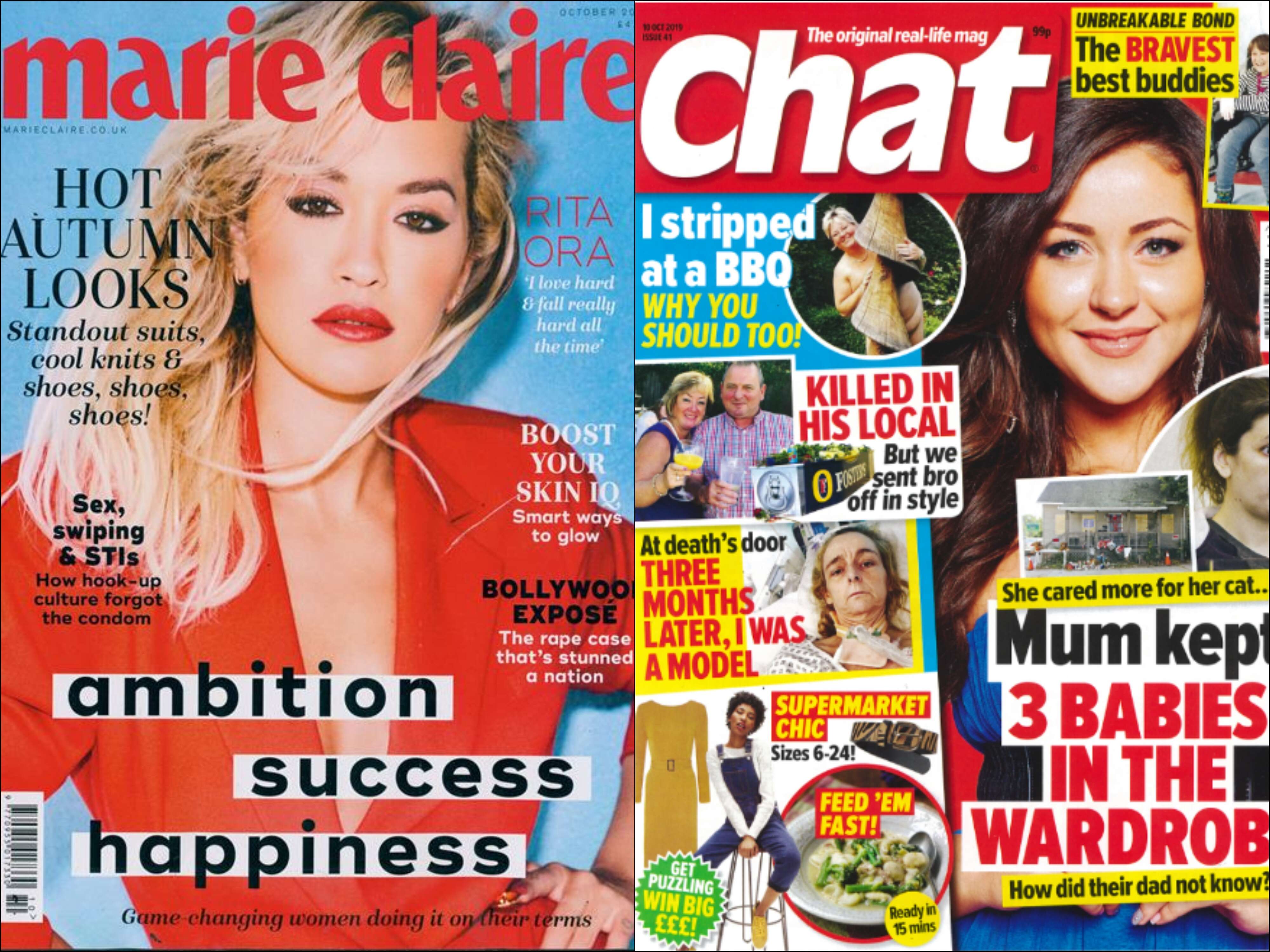 Print circulation and ad revenue decline continue to hit Marie Claire publisher TI Media