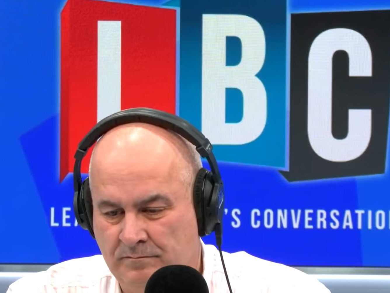 LBC's Iain Dale keeps 'black book' of banned guests and says Nigel Farage is 'very good broadcaster'
