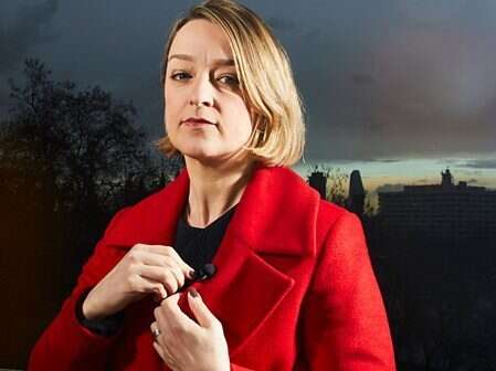 Laura Kuenssberg, talking abuse of journalists and opinion in news