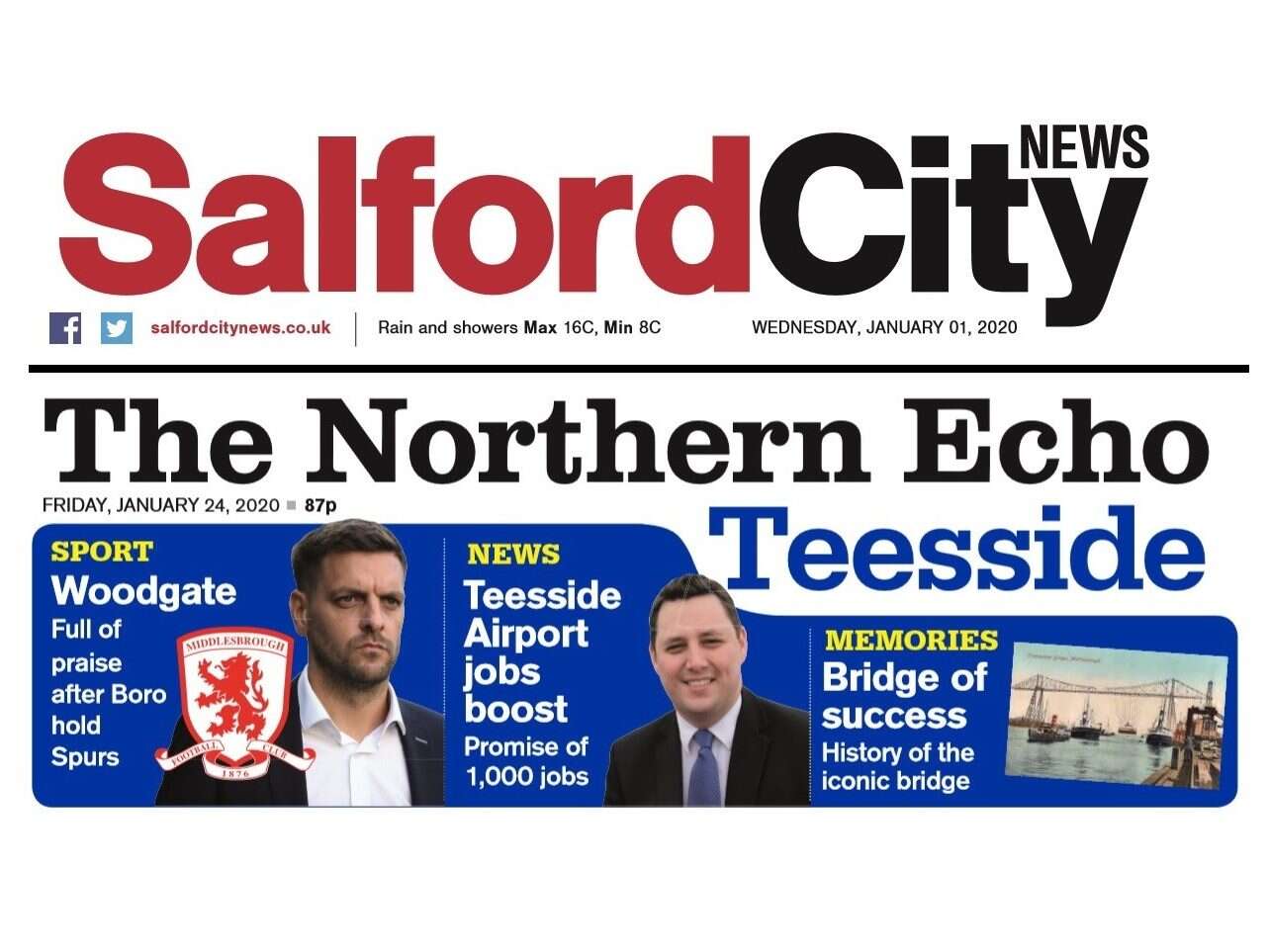 Newsquest to launch new Salford weekly and Teesside edition of Northern Echo