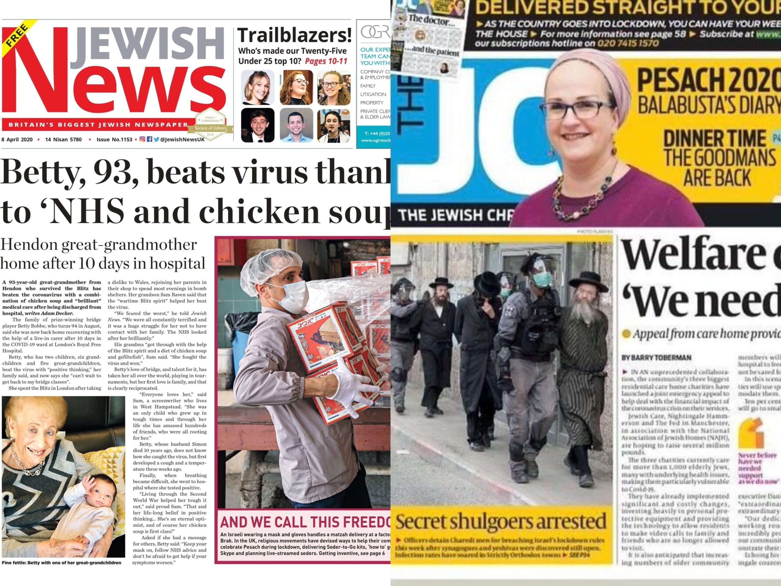Coronavirus crisis forces Jewish Chronicle and Jewish News into liquidation