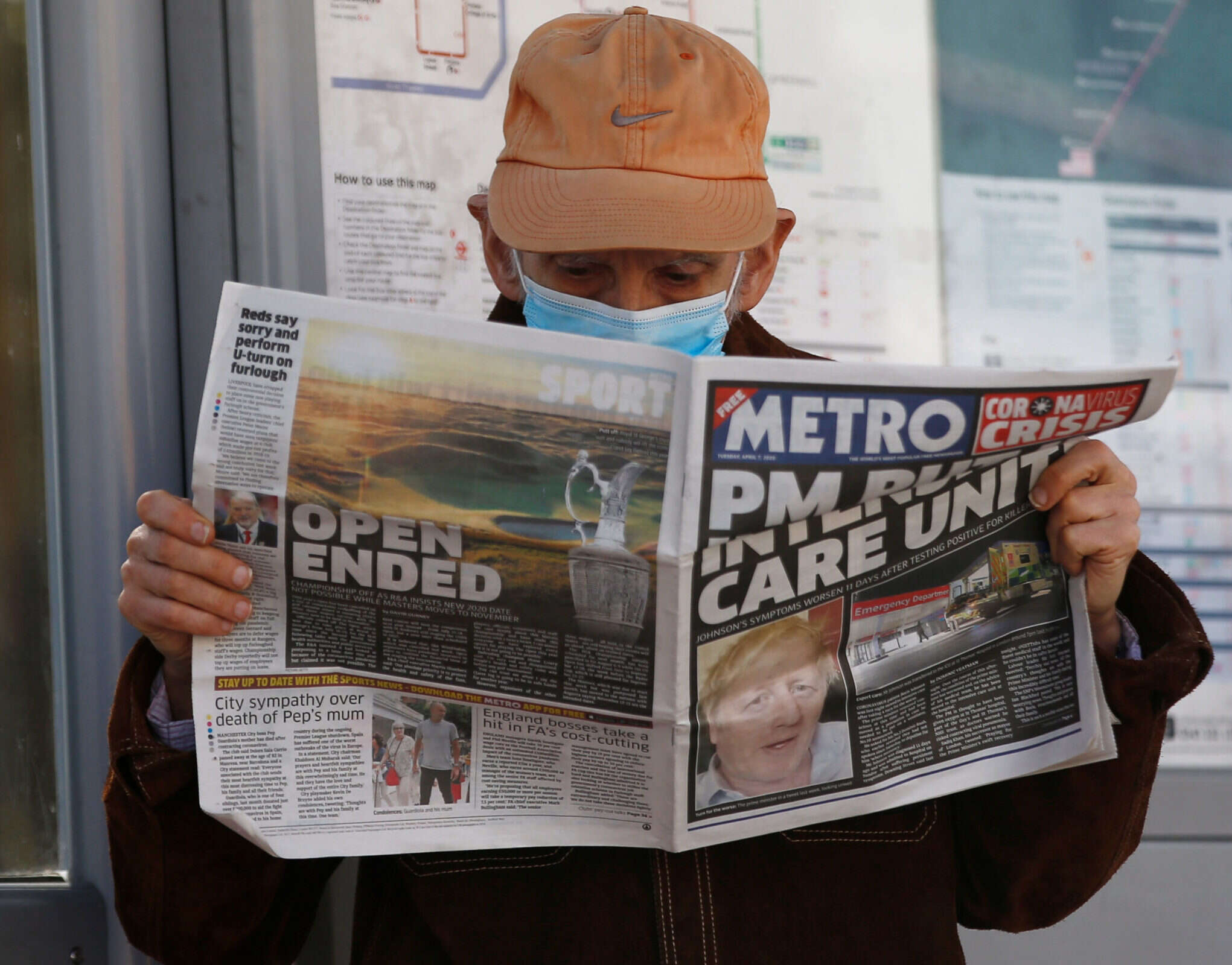 Metro continues to print at a loss to serve UK's key workers still commuting