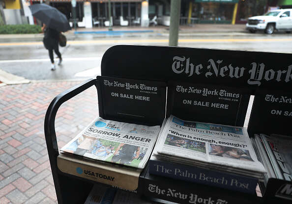 The top 10 newspaper publications in the US