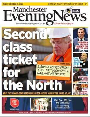 HS2 front pages