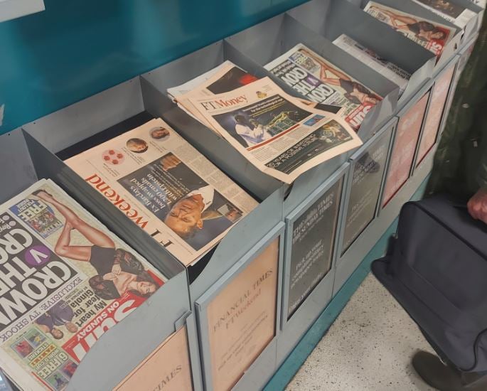 National press ABCs: FT only newspaper to see annual circulation growth in August