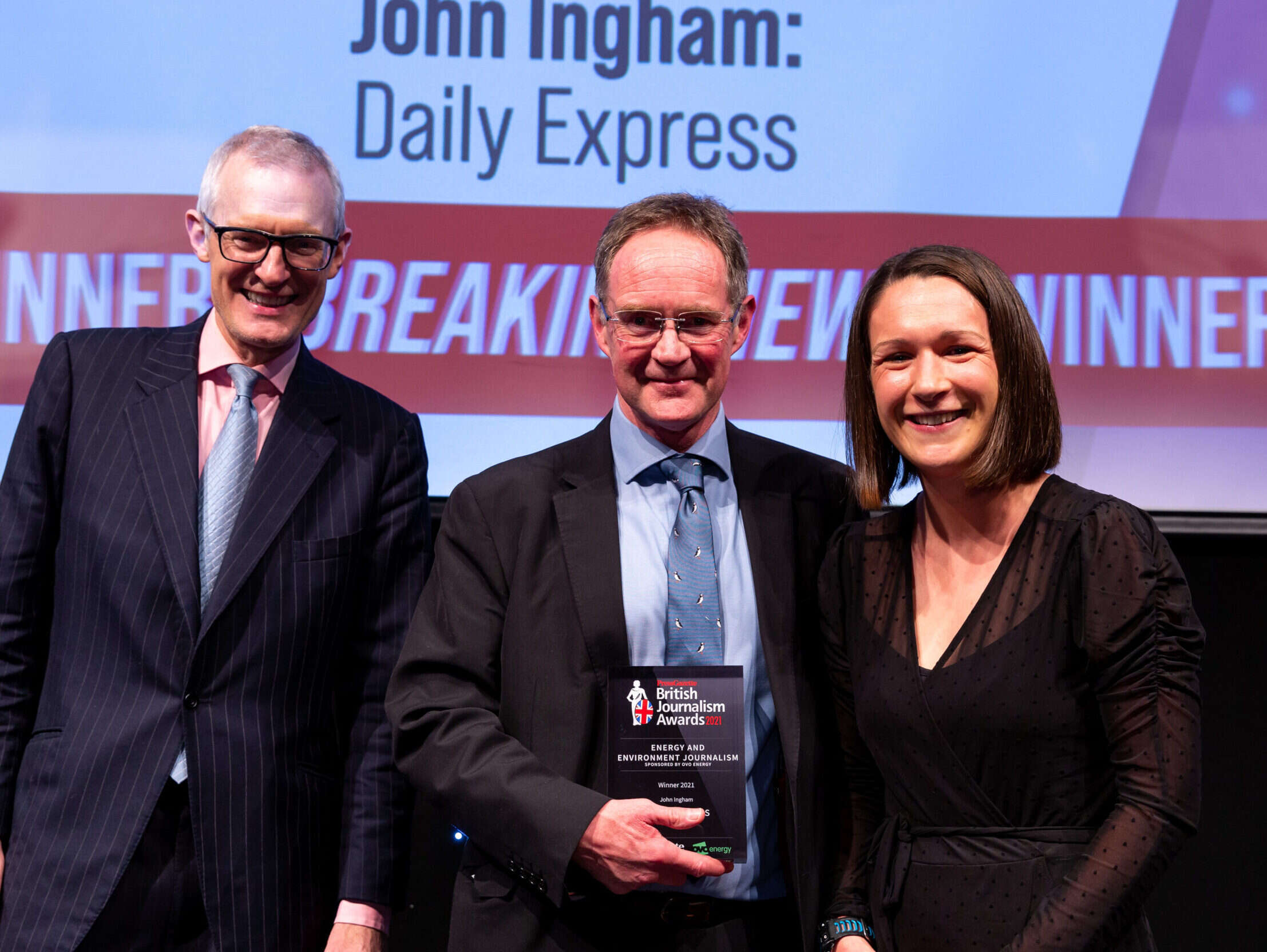Daily Express environment editor John Ingham on winning British Journalism Award