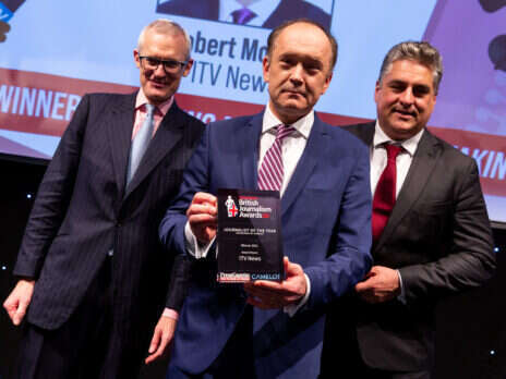 British Journalism Awards winners, pics and video 2021: ITV's Robert Moore is journalist of the year and Guardian best news provider