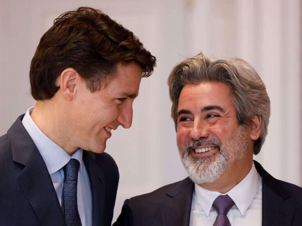 Canada minister Pablo Rodriguez (pictured with PM Justin Trudeau) plans to introduce the Online News Act soon