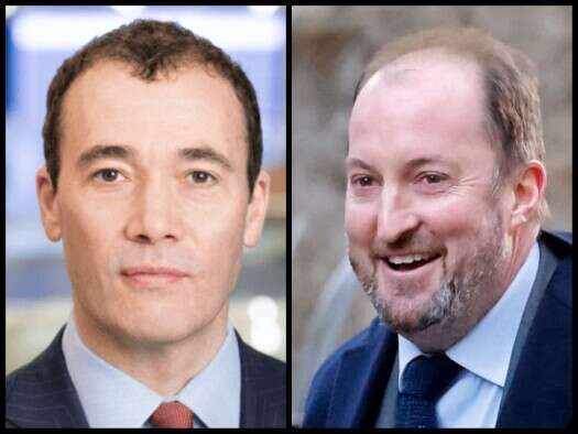 Will Lewis and Guto Harri