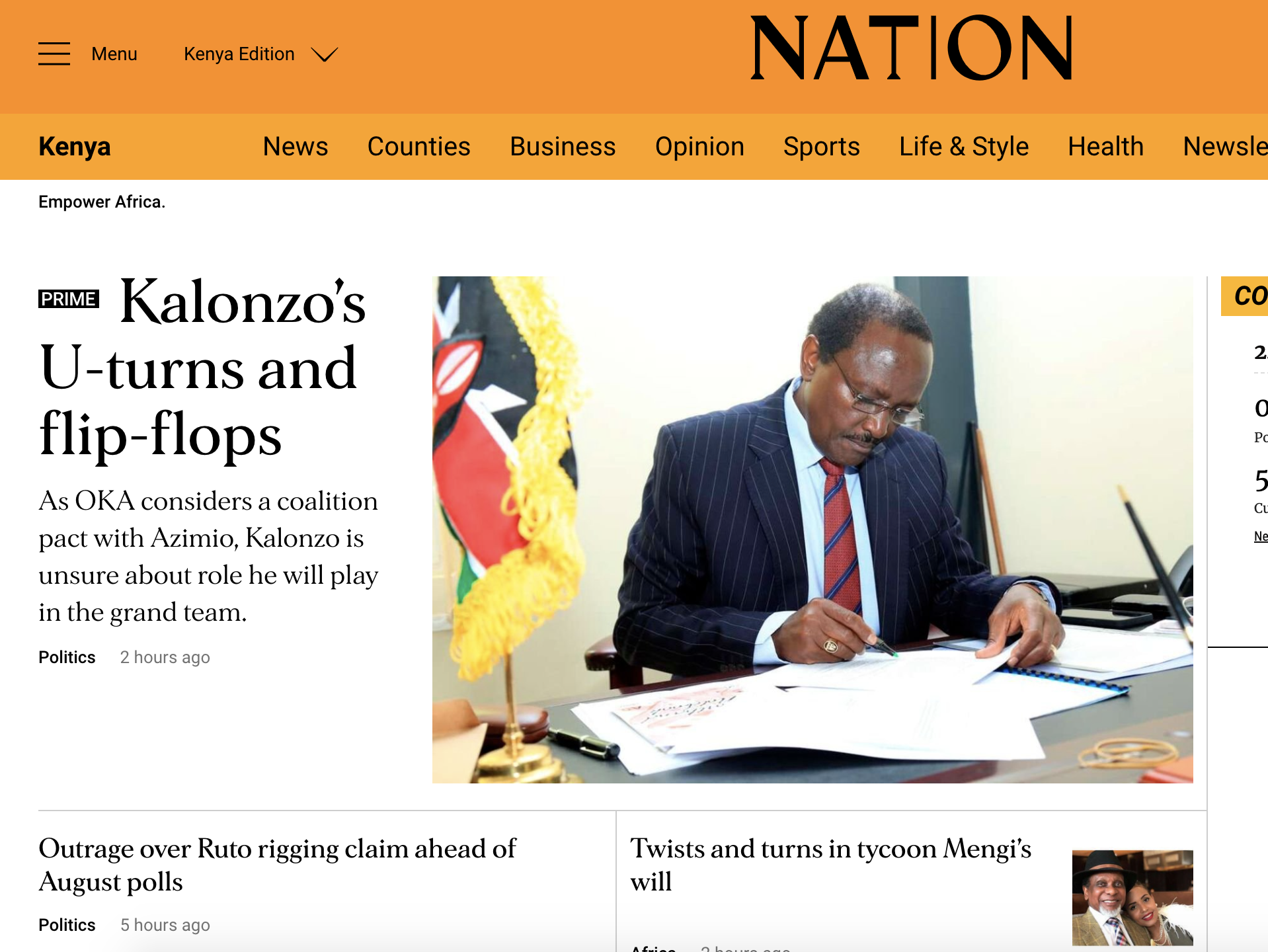 How Kenya's Nation Daily reaches 21,000 daily paywall subscribers