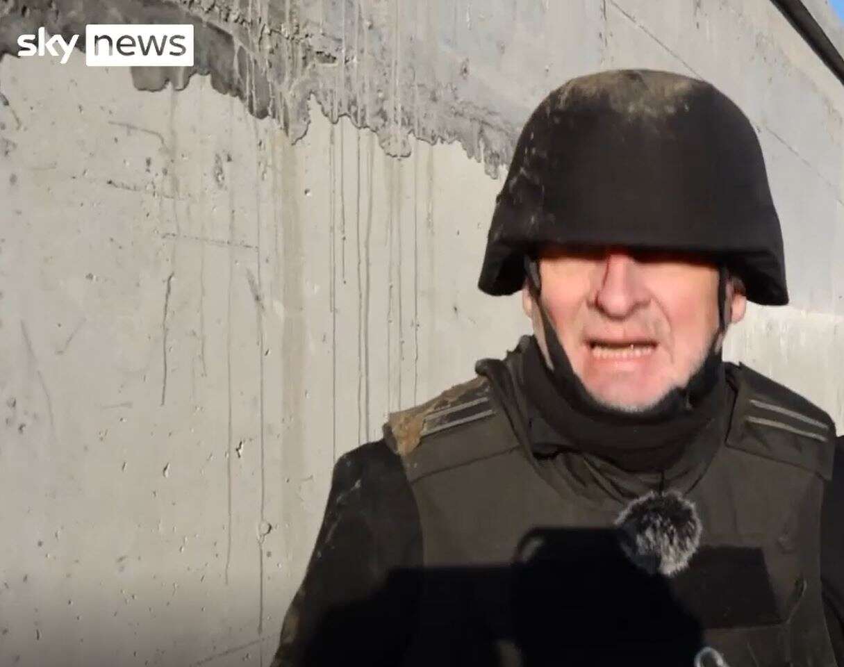 Sky security head Mark Grant on how to keep reporters alive in Ukraine