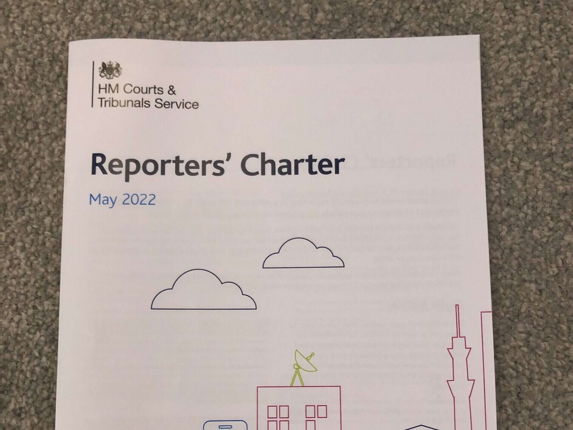 MoJ 'Reporters' Charter' sets out rights for journalists covering UK courts