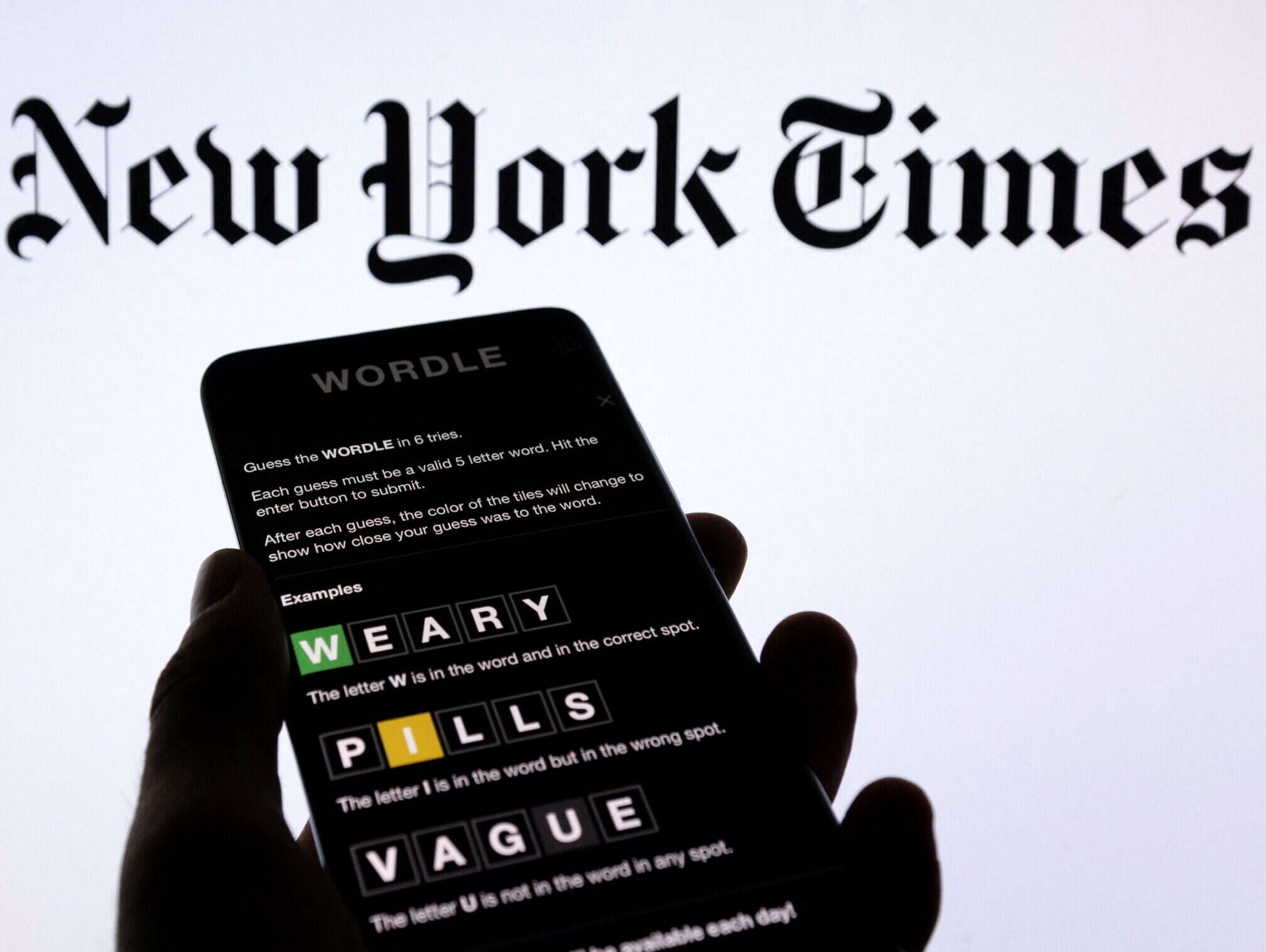 The New York Times owns Wordle
