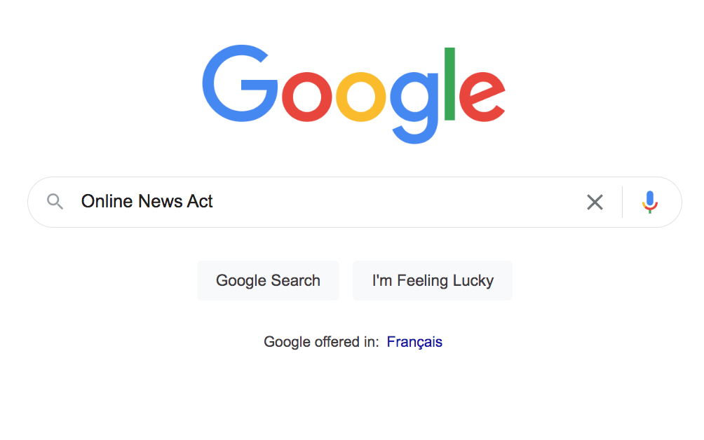 Google Canada has issued a critique of the Online News Act