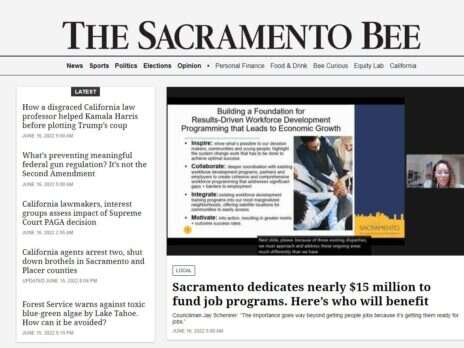 How McClatchy used automated content to bridge coverage gap on its local titles