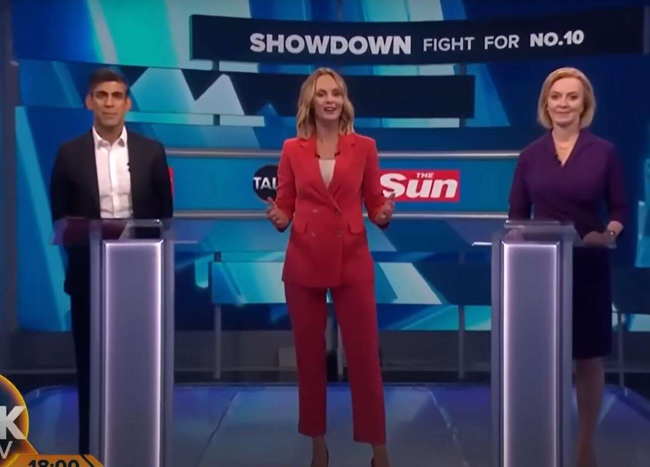 What happened to Kate McCann at TalkTV debate?