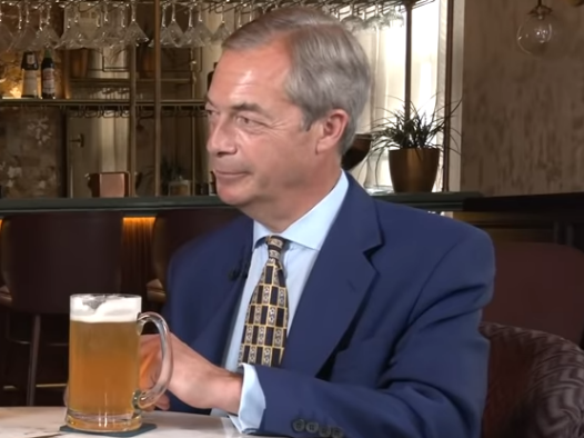 GB News Ofcom cleared episode of Farage Talking Pints