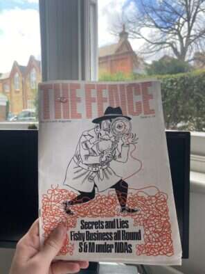 Issue 11 of The Fence