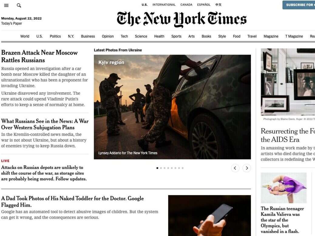 Biggest news websites in the world for September 2021|biggest websites for news world|Top 50 biggest news websites in the world: New York Times fastest growing in May 2022