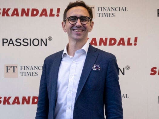 Dan McCrum FT journalist at Wirecard doc premiere|