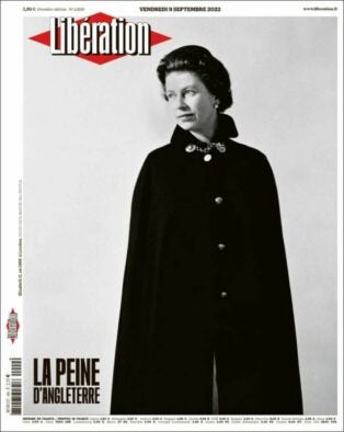 How world newspapers covered the death of Queen Elizabeth II: Liberation