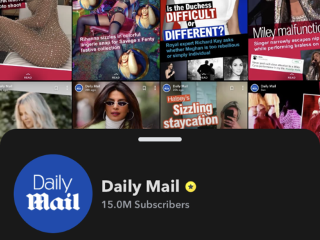 How Daily Mail's 35-strong Snapchat team connects with 15m subscribers