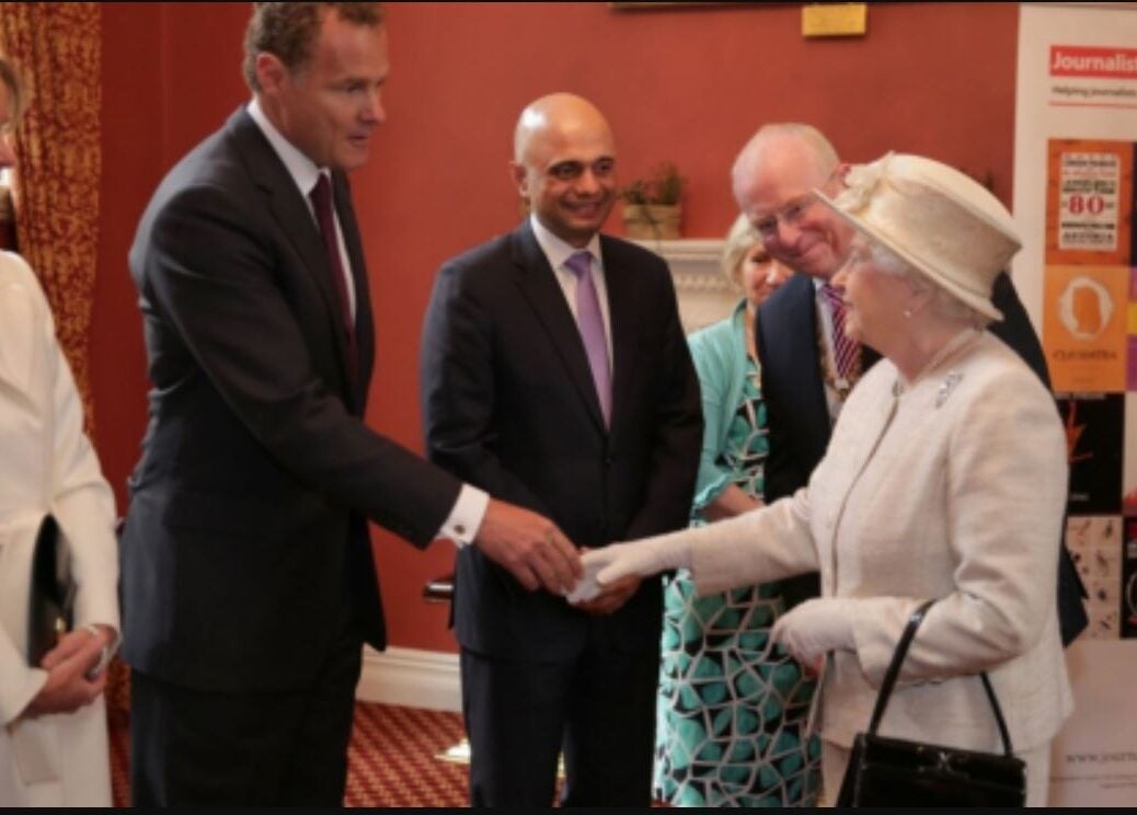 The Queen pictured at Stationers' Hall in 2014