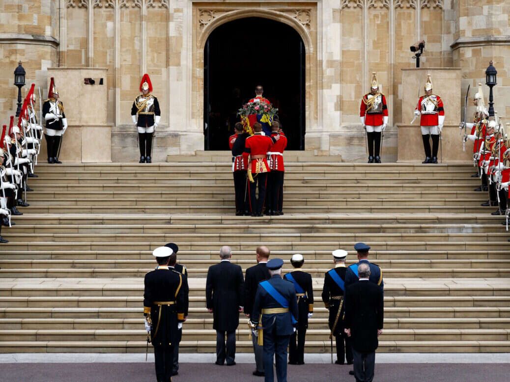 Queen funeral picture by PA Media||||||