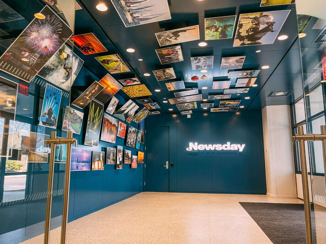 Newsday office entrance