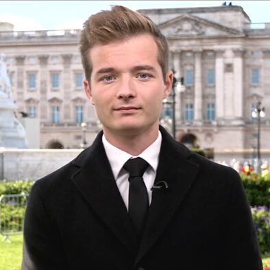 GB News royal reporter Cameron Walker