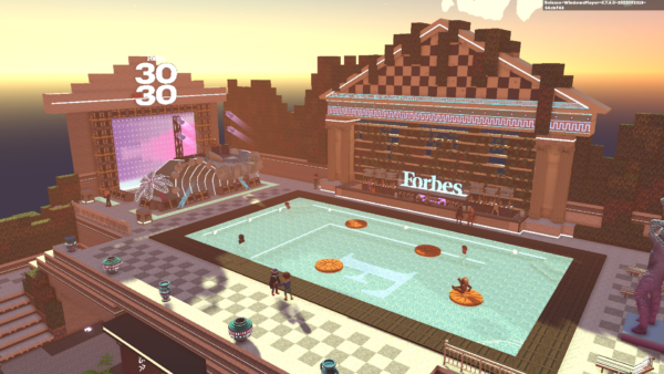 Forbes' metaverse: the pool