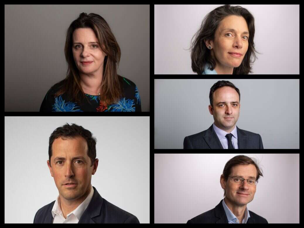 FT changes: Financial Times senior staff Janine Gibson, Anne-Sylvaine Chassany, Tom Braithwaite, Alec Russell and Matthew Garrahan