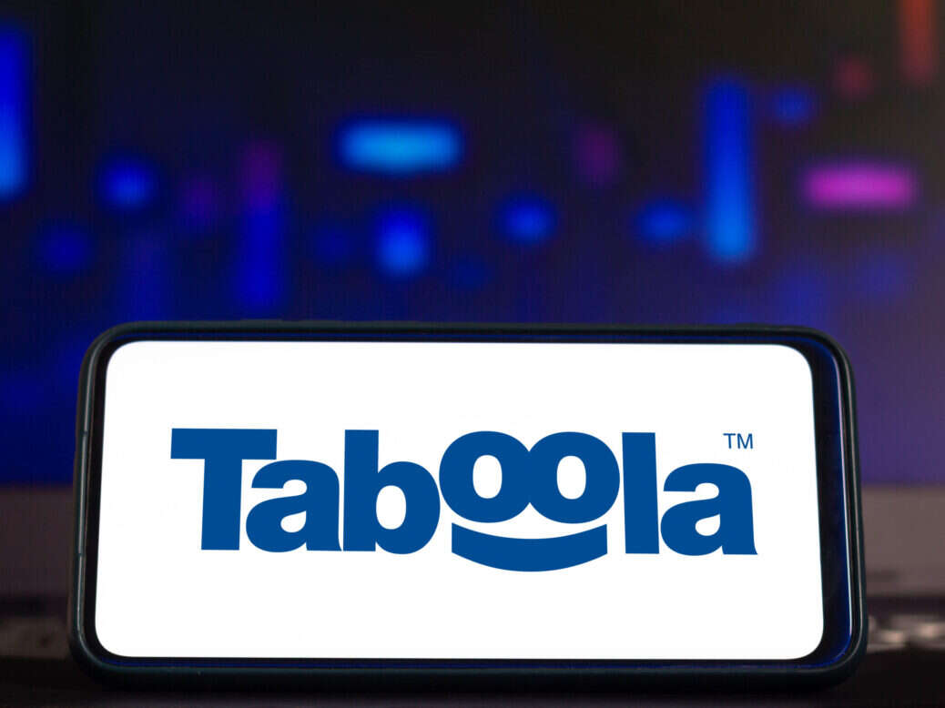 Taboola logo (after deal with Yahoo)