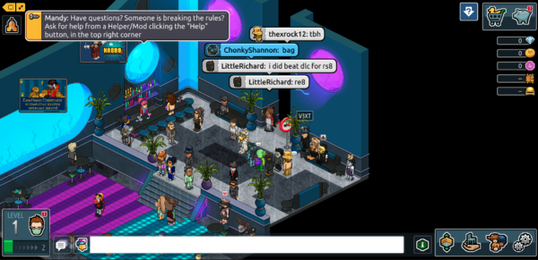 Habbo Hotel screenshot