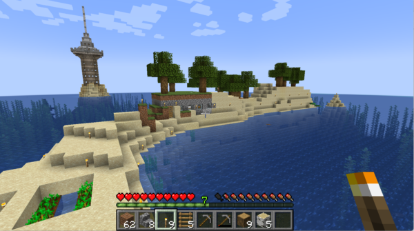 Minecraft screenshot. It looks quite nice, if I do say so myself