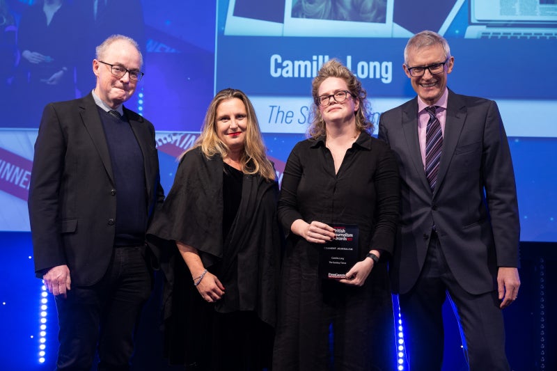 Camilla Long interview: Sunday Times writer wins comment writer of the year at the British Journalism Awards