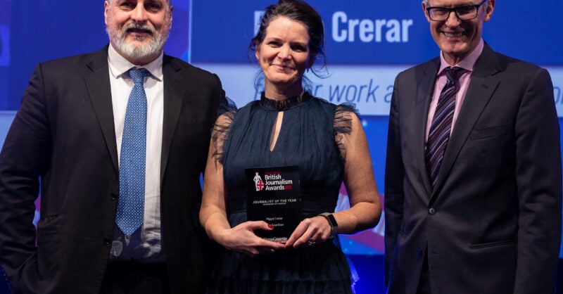 Revealed: British Journalism Awards Winners 2022