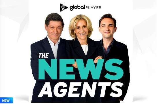 The News Agents podcast hits 10 million downloads