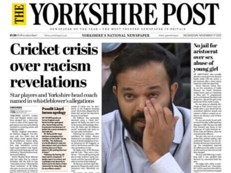 Yorkshire Post accused of 'campaign to discredit' cricket racism whistleblower