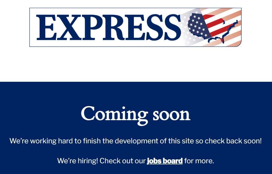 The Express is one of several UK newspapers targeting US expansion