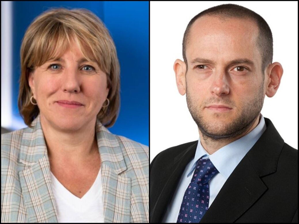 Sky News bosses Cristina Nicolotti Squires and Jonathan Levy